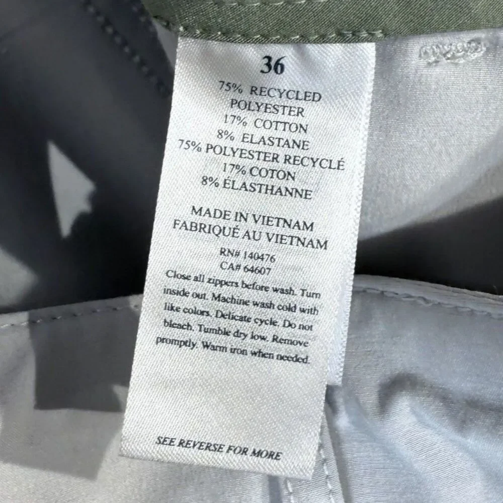 Faherty All Day Shorts Men's Light Gray‎ Casual Shorts Size 36